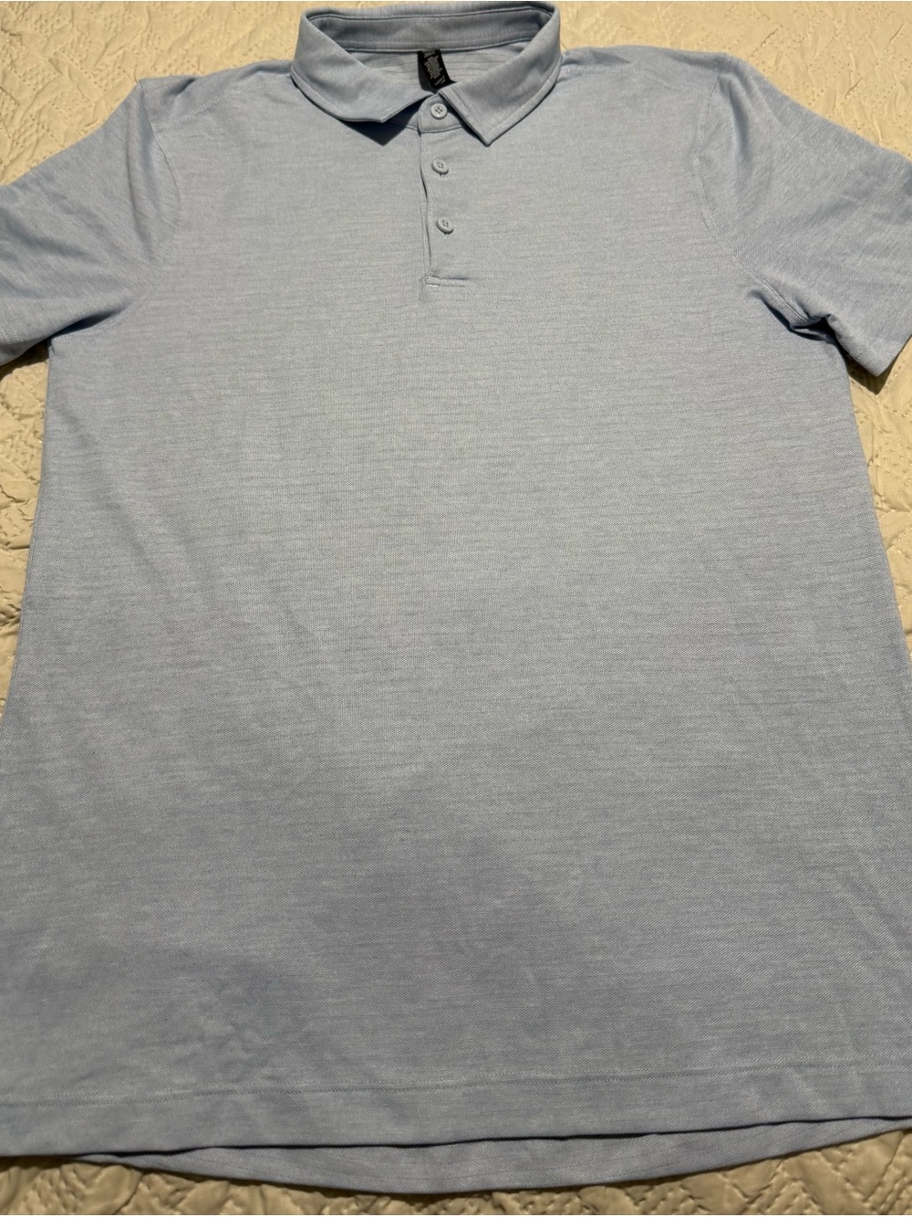 lululemon athletica Light Blue Men's Polo